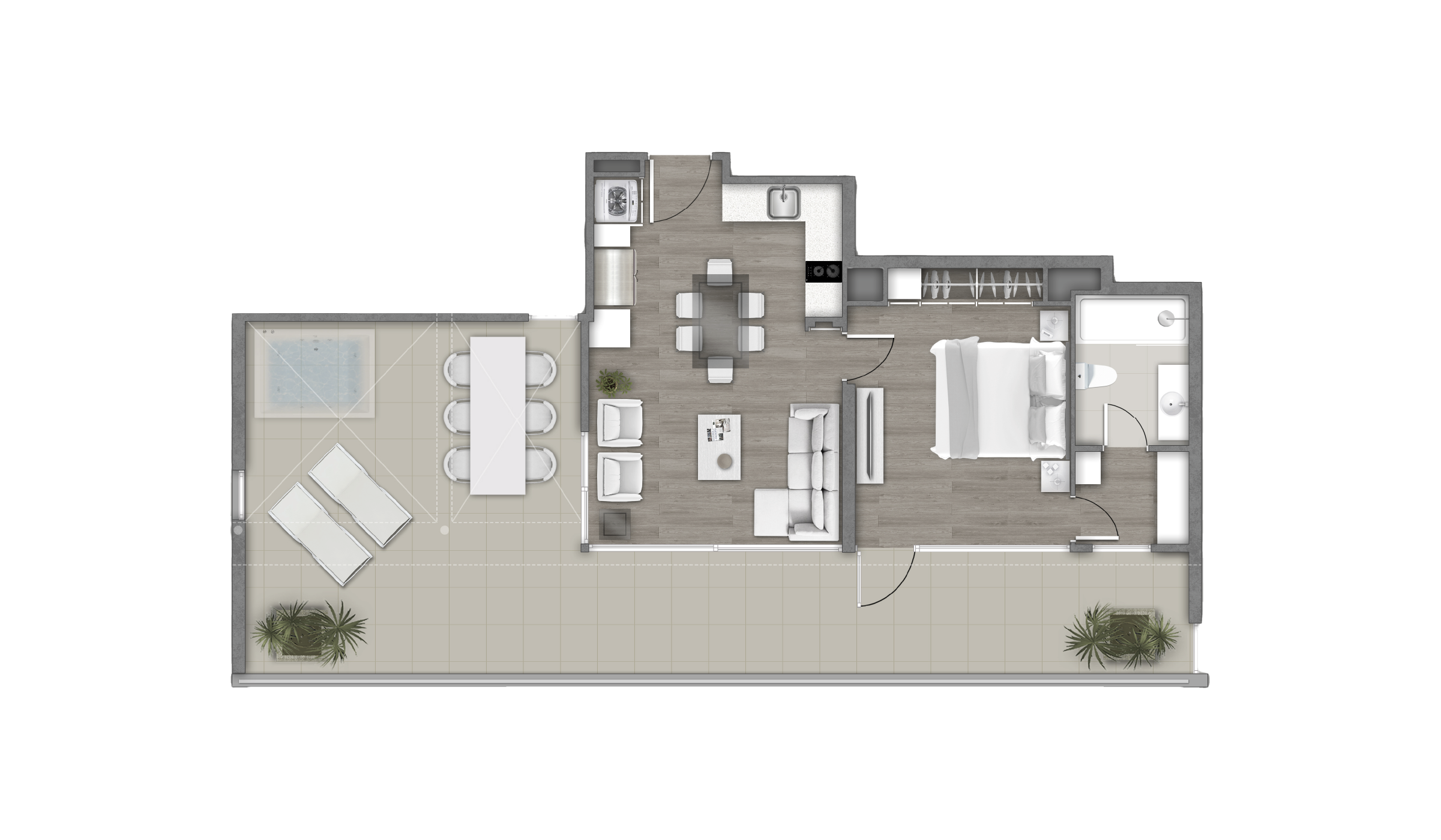 Espacio Escondido Tipo A Home office