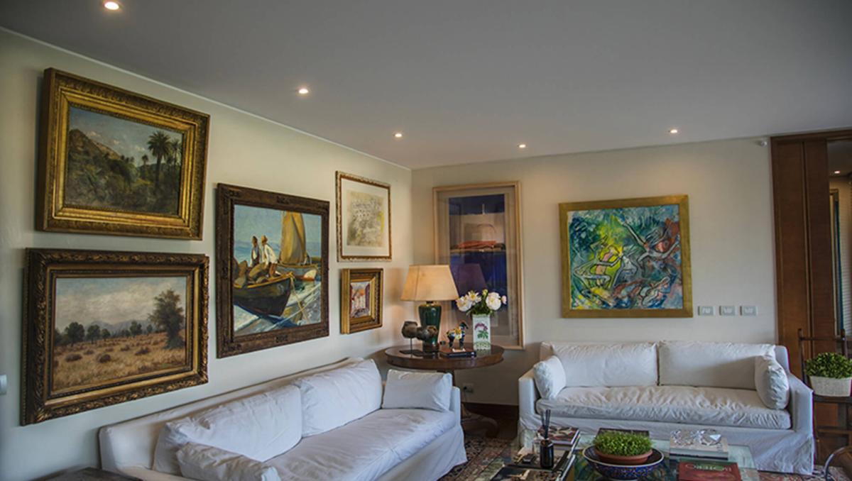 Living - Departamento Penthouse en Las Condes