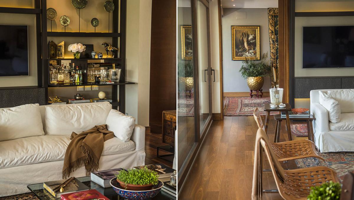 Living - Departamento Penthouse en Las Condes