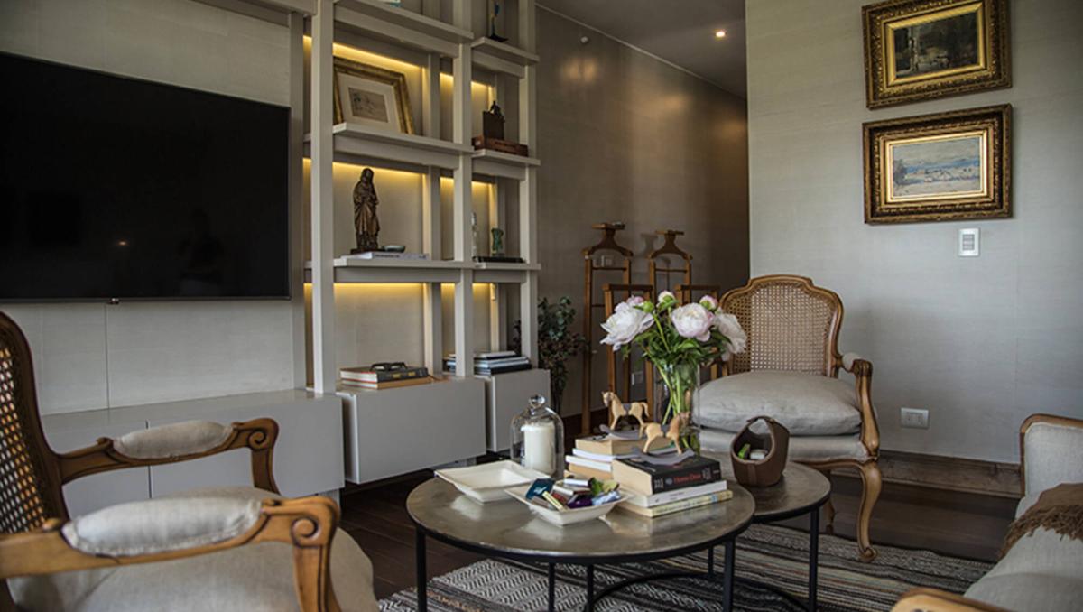 Dormitorio principal - Departamento Penthouse en Las Condes