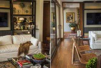Living - Departamento Penthouse en Las Condes