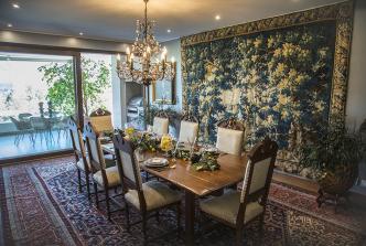 Comedor - Departamento Penthouse en Las Condes