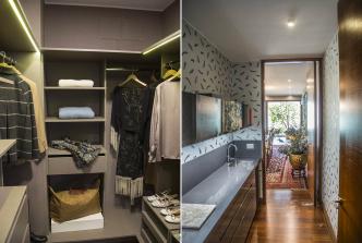 Clóset y repostero - Departamento Penthouse en Las Condes